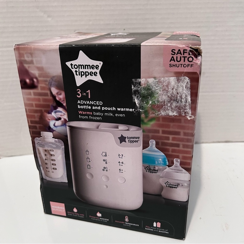 Tommee Tippee 3-in-1 Advanced Baby Pouch and Bottle Warmer